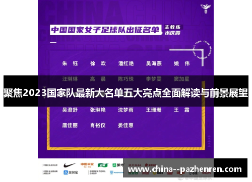 聚焦2023国家队最新大名单五大亮点全面解读与前景展望 聚焦2023国家队最新大名单五大亮点全面解读与前景展望