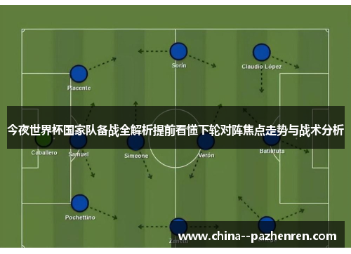 今夜世界杯国家队备战全解析提前看懂下轮对阵焦点走势与战术分析 今夜世界杯国家队备战全解析提前看懂下轮对阵焦点走势与战术分析